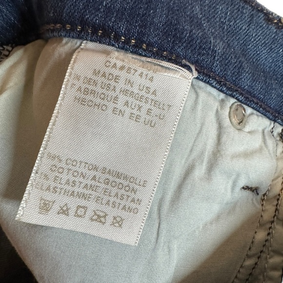 True Religion Liv Low Rise Relaxed Skinny denim jeans button fly women’s 24 - Picture 9 of 13